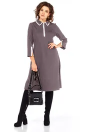 Dress Olga Style #S971 mokka