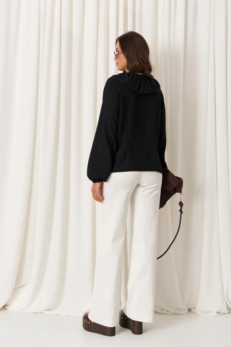 Bluzka PND #87047 chernyj