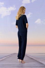 Джемпер Barbara Geratti арт. С4687BG т синий/белый