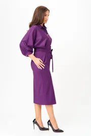 Dress Michel Chic #2189 slivovyj