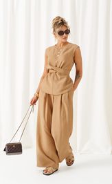 Костюм Beautiful & Free 6466 бежевый