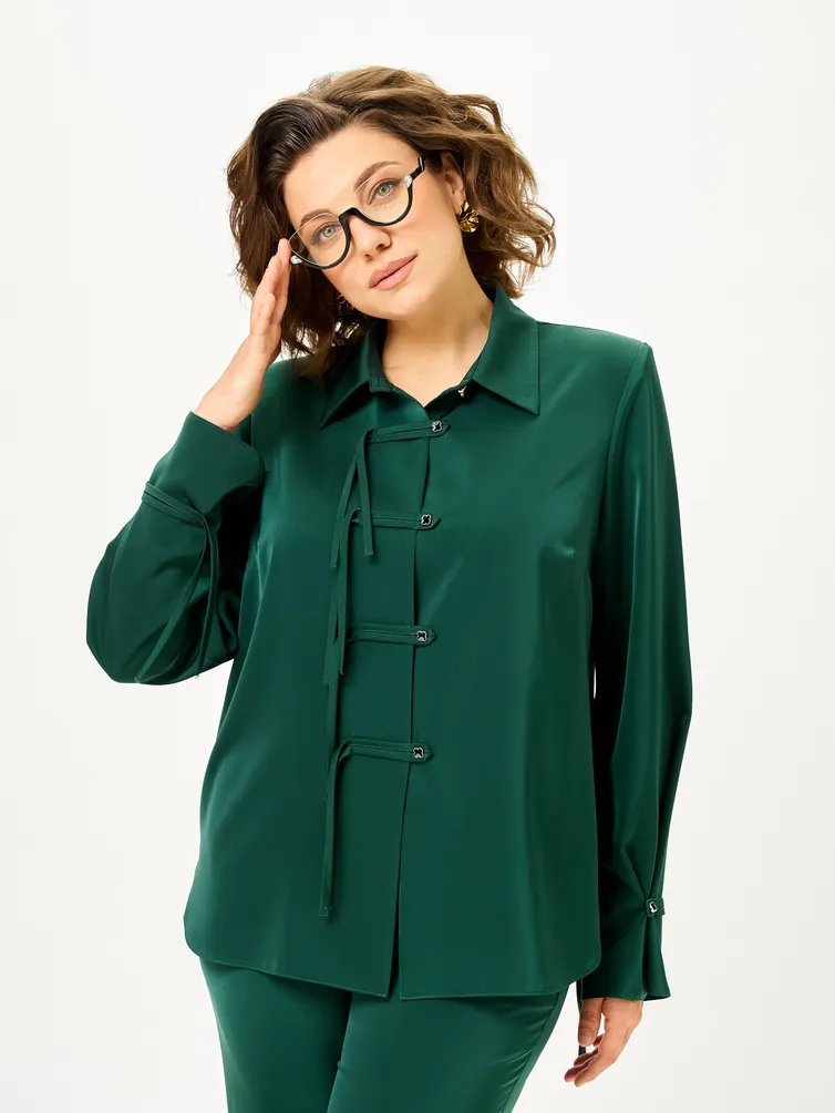 Garnitur Vilena-fashion #1163 izumrud