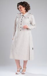 Dress Celentano 5015.2 len bezh
