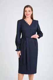 Sukienka Vilena-fashion #653 temno-sinij