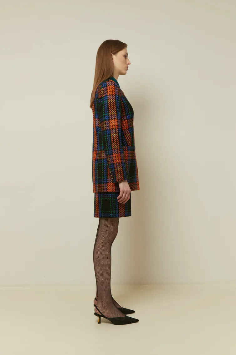 Юбка Elema арт. 4К-13072-1 клетка 164