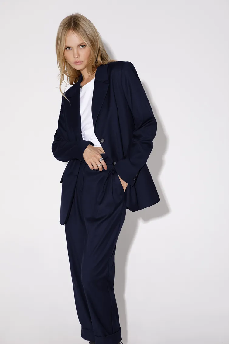 Blazer Pirs #4938 temno-sinij