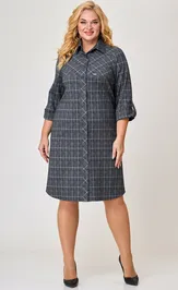 Dress LadyThreeStars 2472 kletka