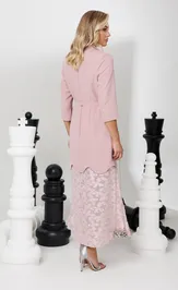 Dress Мублиз 363 rozovyj