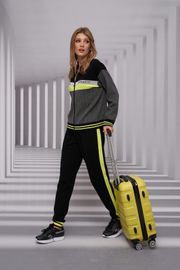 Жакет Barbara Geratti арт. С4697BG черный/салатовый