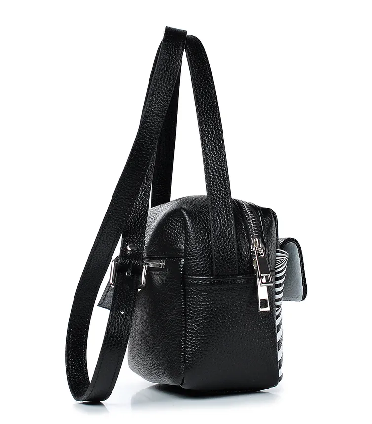 Torba Galanteya #22s2688k45 chernyj/belyj