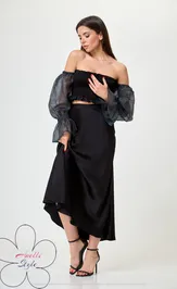 Юбка Anelli Laurel 1291 черный