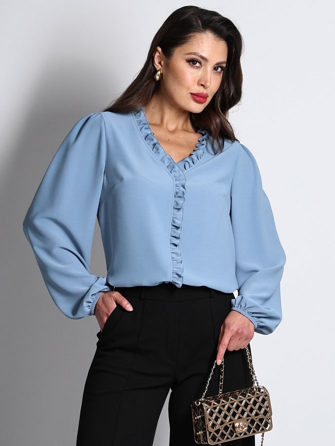 Блузка DS Trend арт. ЮС-1055 (Мишель, блю)