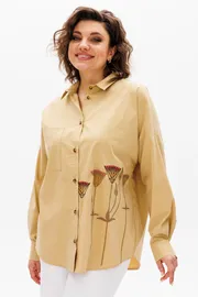 Рубашка Michel Chic арт. 784 песочный