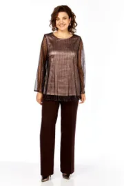 Suit Milora #1407 shokolad