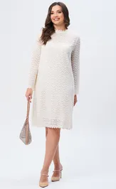 Dress Verita moda N-2339 plate molochnyj