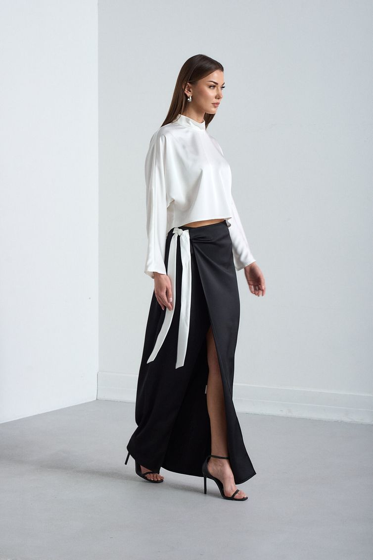 Костюм Леди лайн арт. 2926 белый-черный