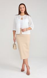 Жакет BONADI 2198 белый