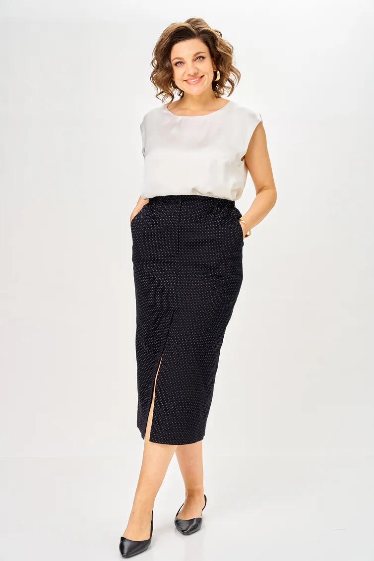 Spódnica BelElStyle #611-331 tochki