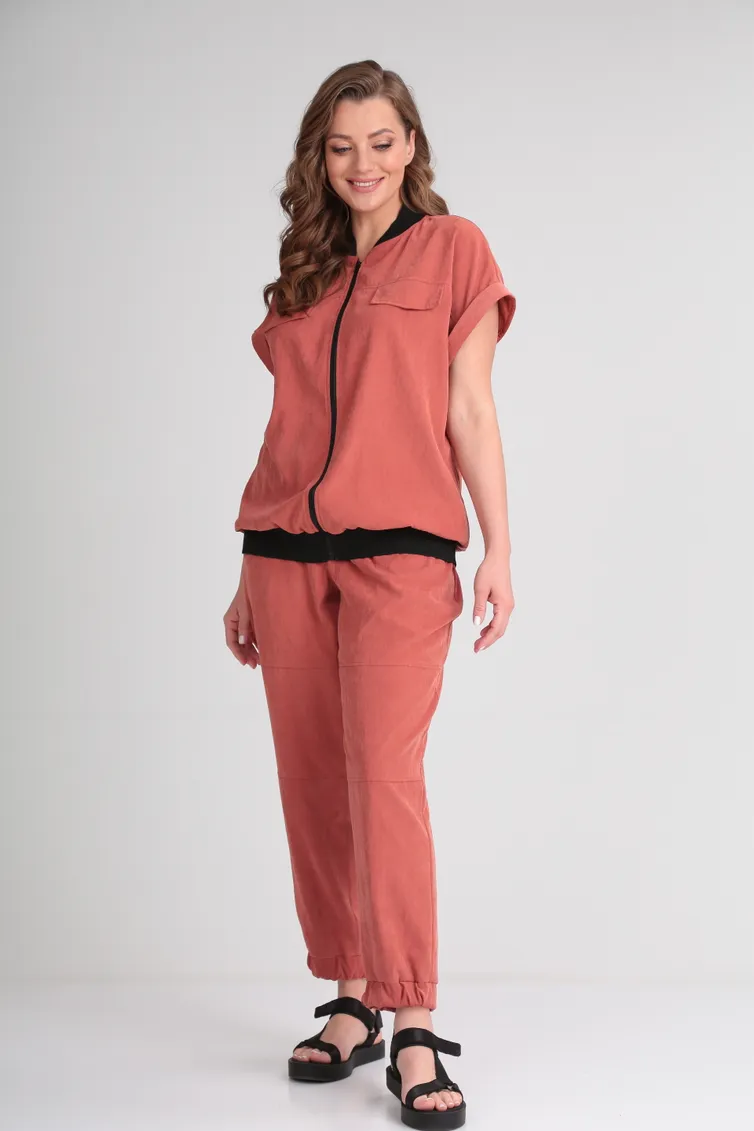 Костюм Michel Chic арт. 1300 терракот