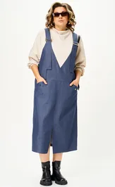 Sukienka Karina Delux M-1452 denim
