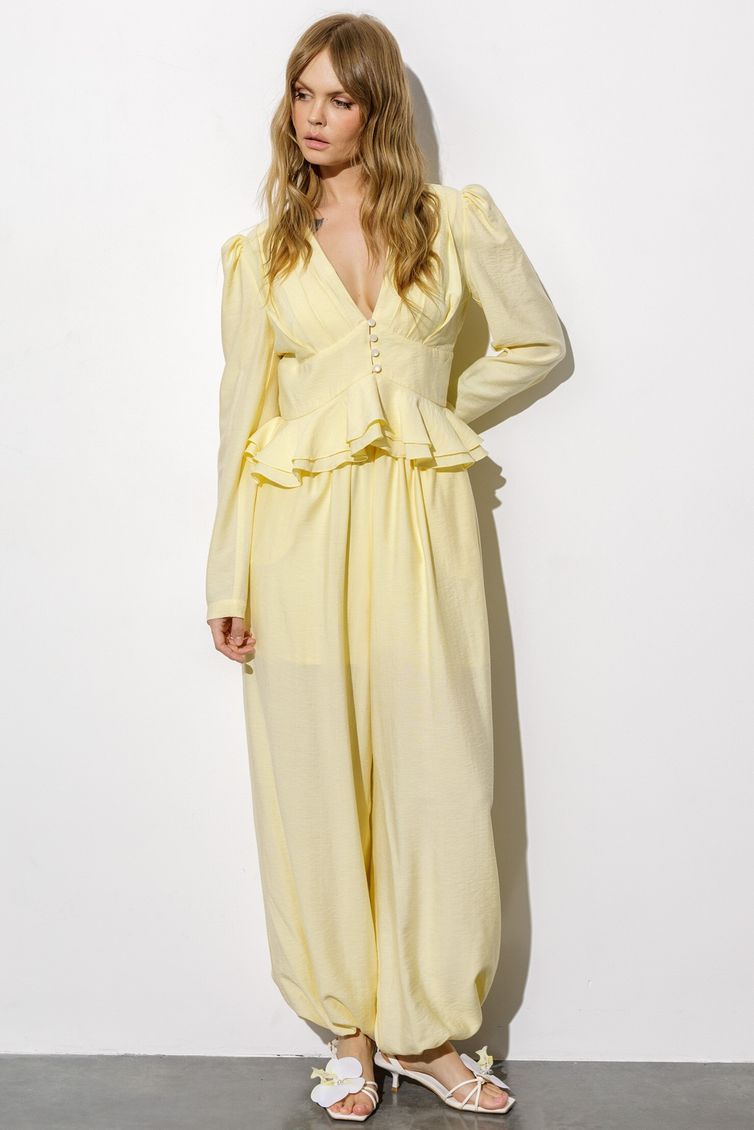 Блуза Pirs арт. 6720 желтый