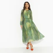 Sukienka CHARUTTI #Letyashhie mgnoveniya (green)