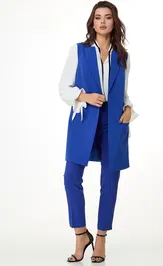 Жилет Anelli Laurel 1036 васильковый