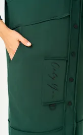 Sweter Rumoda 2019 temno-zelenyj