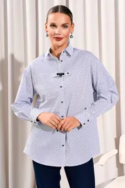 Bluzka Lissana #5037 sinij
