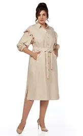 Платье LaKona 11594 песочный