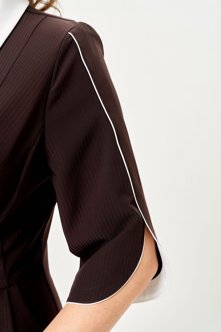 Платье Anastasia MAK арт. 1308 коричневый