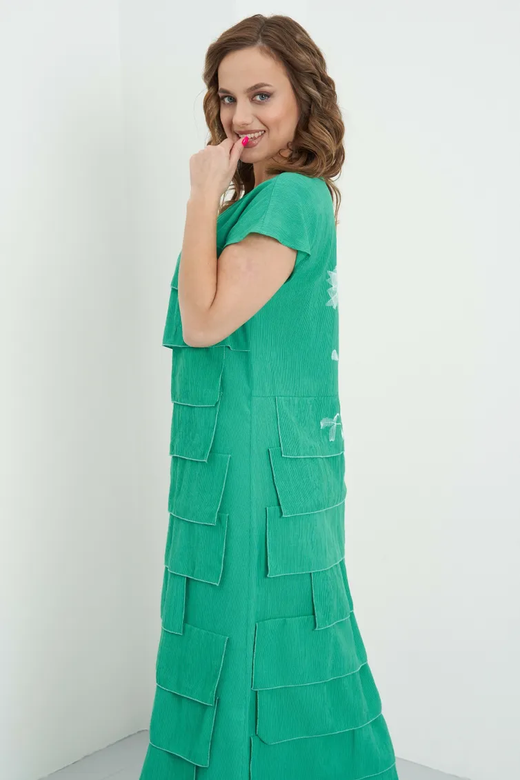 Dress Fantazia Mod #3425/1 zelenyj
