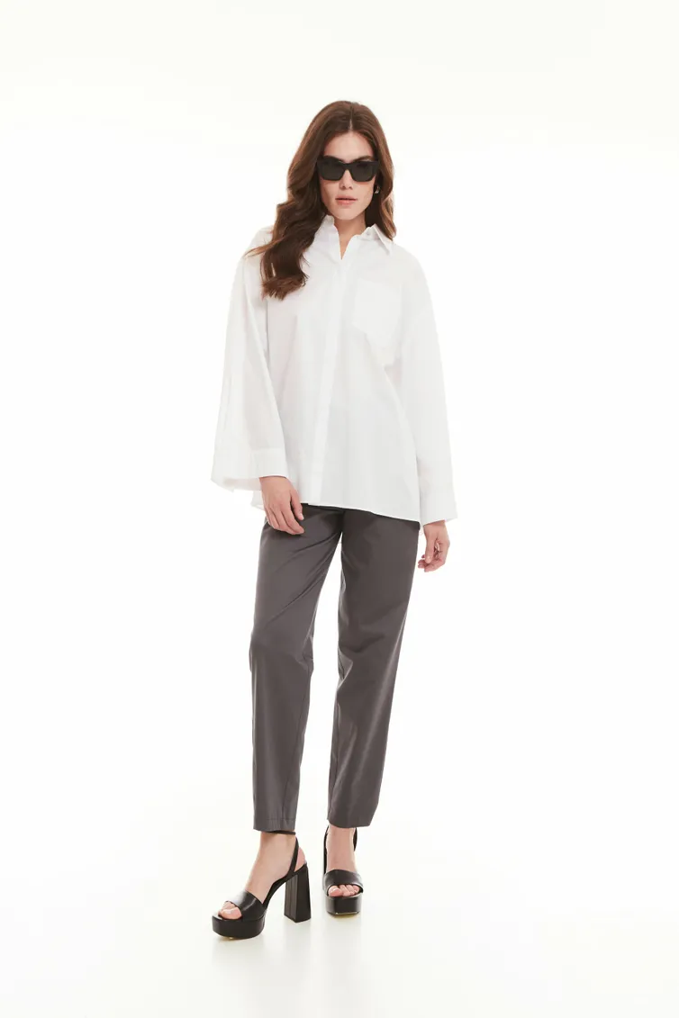 Blouse Elema #2K-1033 belyj 164