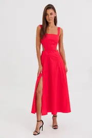 Dress V&N fashion #1167_krasnyj