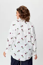 Рубашка Michel Chic арт. 784 тюльпаны