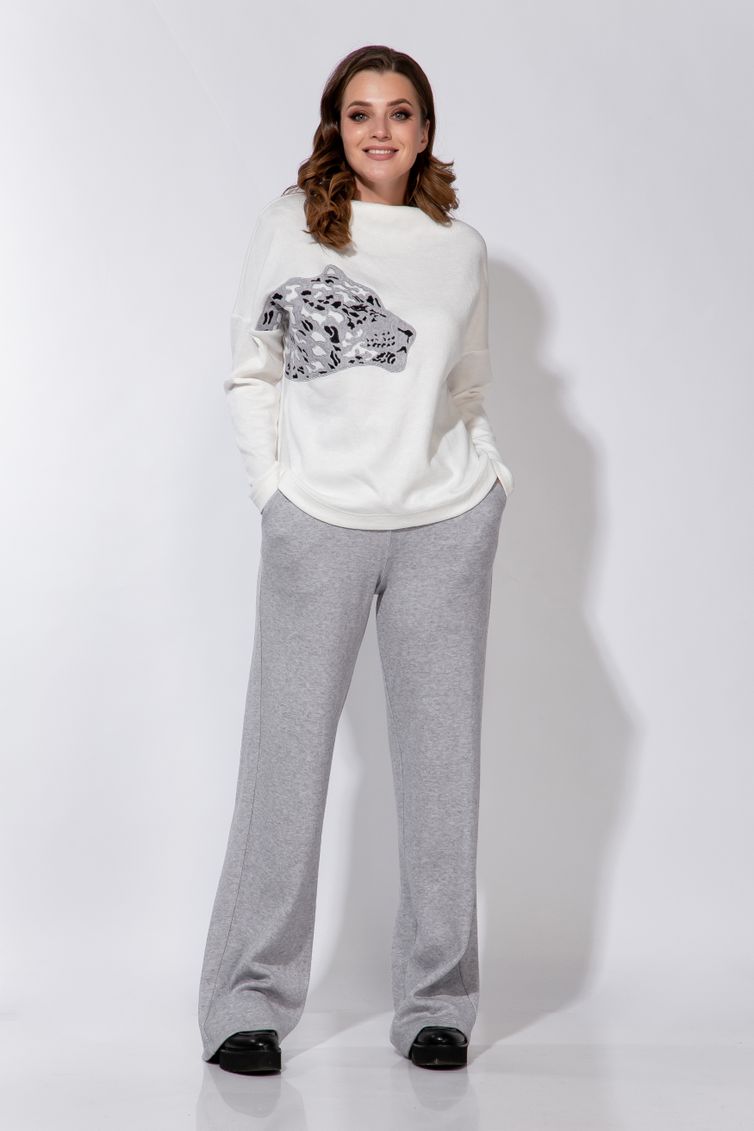 Sweatshirt Elletto Life #3523 bel