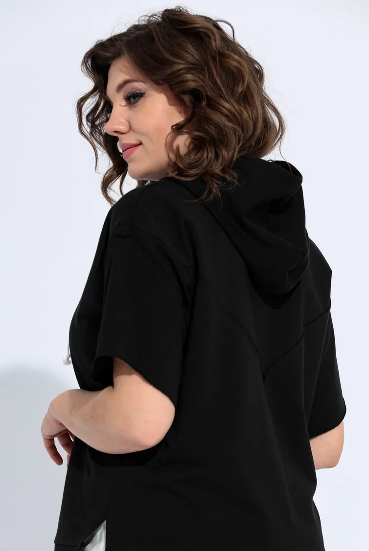 Bluzka BegiModa #4001 chernyj