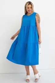 Dress TOOK A LOOK & Angelika #MP-22-1 indigo