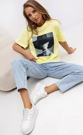 Блузки, туники nika.pl 0203601 Emi-36 лимонный