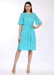 Sukienka Vilena-fashion #799 biryuza