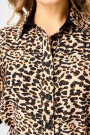 Платье Ava fashion арт. М-194 черный-бежевый