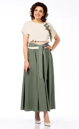 С912 платье зел
