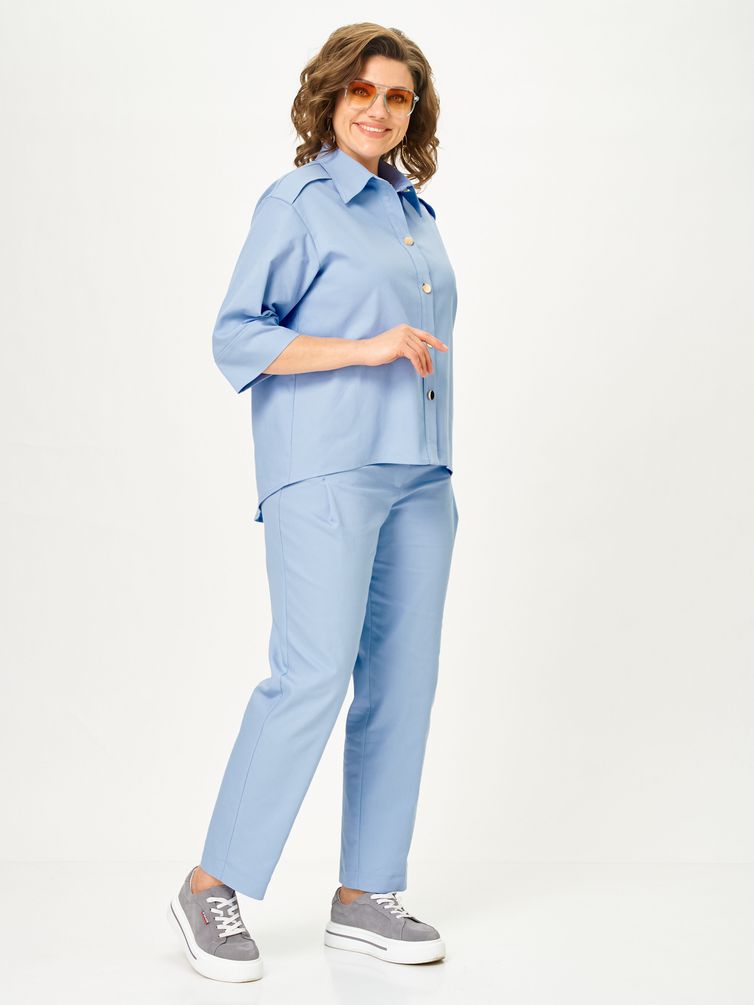 Костюм Vilena-fashion арт. 1158 голубой