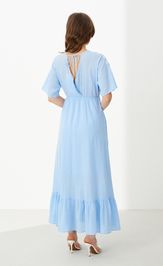 Платье PND 89583 голубой