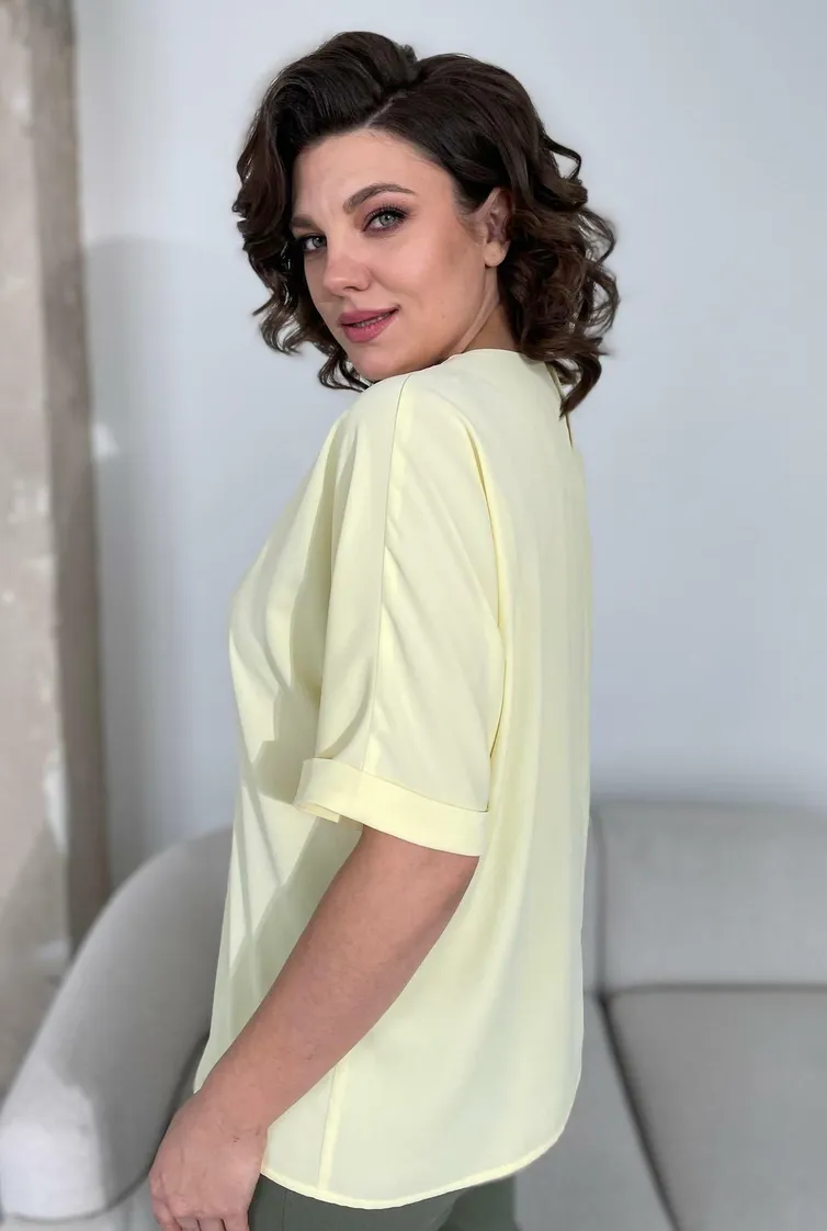 Bluzka Rumoda #2109 zheltyj