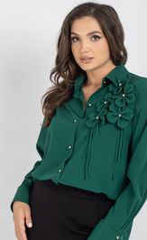 Blouse VIZAVI 810 izumrud