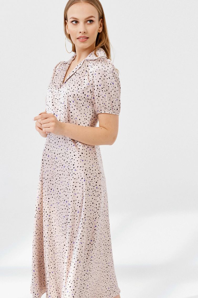 Dress Elletto Life #1899 bezh