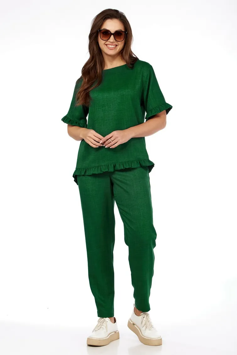 Garnitur Vilena-fashion #985 izumrud