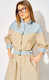 Платье LAIKONY L-434 бежевый