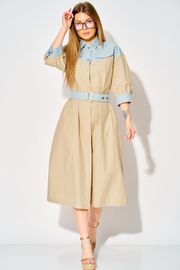 Sukienka LAIKONY #L-434 bezhevyj